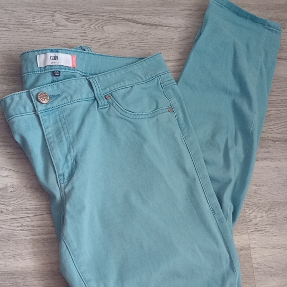 CAbi Women's Aqua Skinny Jeans